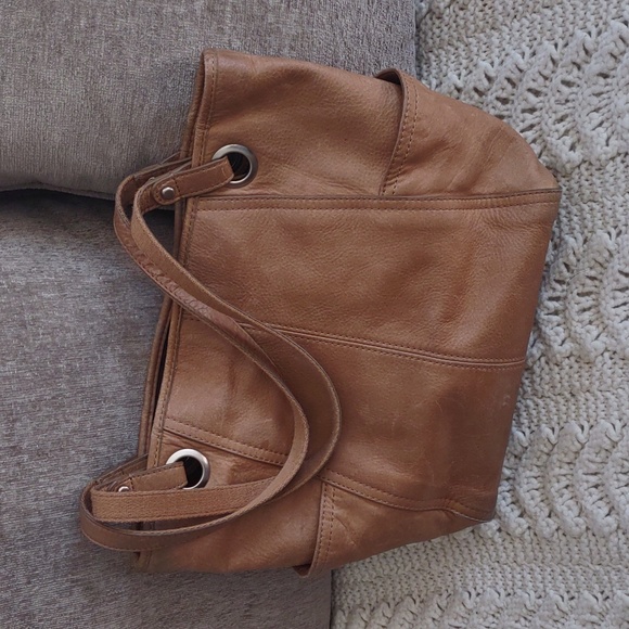Fossil Handbags - Fossil leather tote bag